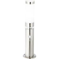Brilliant G46789/82 Staande buitenlamp met bewegingsmelder Spaarlamp, LED E27, LED vast ingebouwd 60.84 W RVS - thumbnail