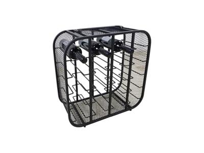 HSM Collection Wijnrek Clambou staand 20 flessen H 55 cm zwart