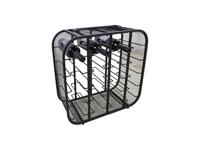 HSM Collection Wijnrek Clambou staand 20 flessen H 55 cm zwart - thumbnail