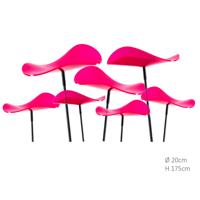 7 stuks! Zonnevangers Lucy Rood-Roze (kleur fuchsia) groot 175x20 cm Cazador Del Sol - Cazador del sol - thumbnail