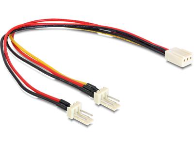 Aansluitkabel PC-ventilator 0.22 m Meerdere kleuren Delock Aansluitkabel PC-ventilator 0.22 m Meerdere kleuren Delock