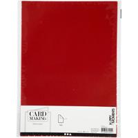 Creativ Company Vellumpapier, a4, vel 210x297 mm, 100 gr, rood, 10 vel/ 1 doos - thumbnail