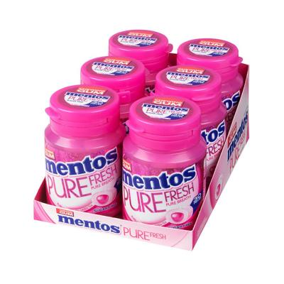 Mentos kauwgom pure fresh bubblefresh (6x 30 stuks)