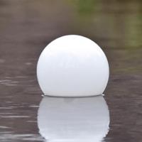 Solarlamp float - drijvende vijverlamp en priklamp in één - warm wit licht - thumbnail