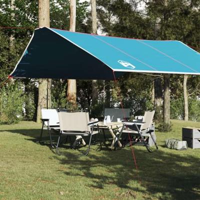 VidaXL Kampeerluifel waterdicht 420x440 cm blauw