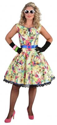 Rock 'n roll jurk 50's bloesem