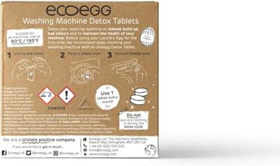 Ecoegg Reinigingstabletten wasmachine en vaatwasser - 6 st. - thumbnail
