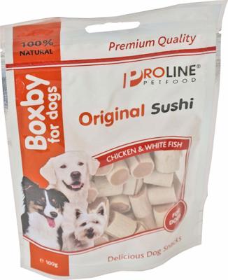 Boxby Original Sushi hondensnack 100 g