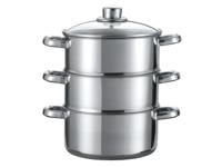 Cookinglife Stoompan Cooking ø 20 cm 3-Delig - thumbnail