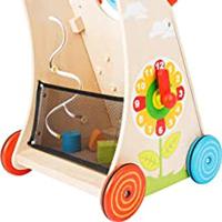 Loopwagen met verschillende leerzame spellen - Multi kleuren - thumbnail