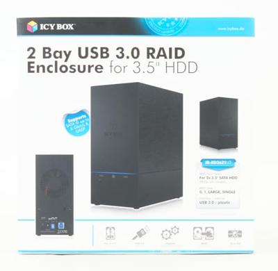 ICY BOX IB-RD3621U3 externe behuizing - thumbnail