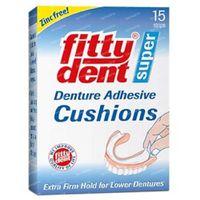 Fittydent Kleefstrips voor onderprothesen 15 Stuks - thumbnail