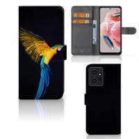 Xiaomi Redmi Note 12 4G | Telefoonhoesje | Met pasjeshouder | Papegaai - thumbnail