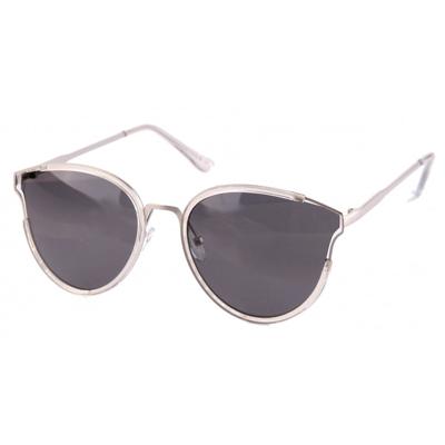 Kost zonnebril dames cat.3 transparant/zwart (19 145)