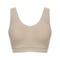 Chantelle Bralette top met vulling - Soft Stretch - Padded top - Bralette / BH Top naadloos dames - Rood - zwart - Huidskleur - thumbnail