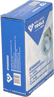 Brilliant Tools BT666000 Spoorstanggereedschap, 36 - 41 mm Brilliant Tools BT666000 Spoorstanggereedschap, 36 - 41 mm
