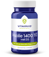 Visolie 1400 TG Triglyceriden met D3 30 Softgels - thumbnail