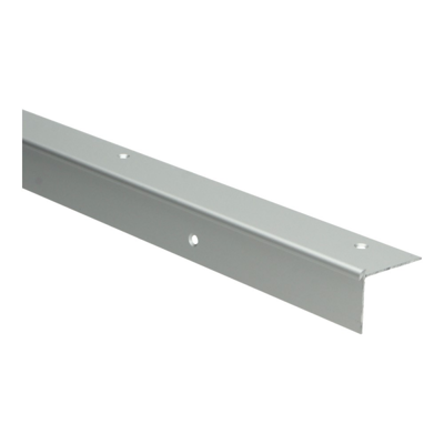Küberit - Trapneusprofiel recht 870 t.b.v. 2,5mm PVC zilver - 250 cm