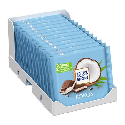 Ritter Sport - Kokos - 12x 100g Ritter Sport - Kokos - 12x 100g