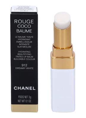 Chanel Rouge Coco Hydrating Beautifying Tinted Lip Balm 912 DREAMY WHITE Lippenstift 3 g Dames