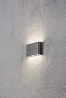 KonstSmide Vlakke up en downlighterChieri 17cm antraciet - 7973-370 - thumbnail