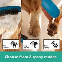 Dogshower Voor De Hond HansGrohe 3 Standen Met Massagenoppen Petrol Blue - thumbnail