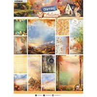 Studio Light • charming autumn designer paper pad background papers - thumbnail