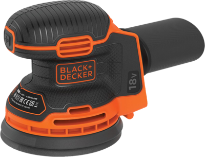 Black & Decker BDCROS18-QW Excentrische accuschuurmachine Incl. accu, Incl. lader 18 V Ø 125 mm