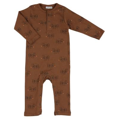 Trixie Onesie Truffle Pig Lang Katoen Bruin Maat 62/68 Trixie Onesie Truffle Pig Lang Katoen Bruin Maat 62/68