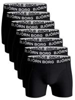 7-pack heren boxershort - Zwarte heren onderbroeken katoen - onderbroeken - thumbnail