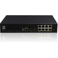 LevelOne GEP-1061 Managed network switch L2 Gigabit Ethernet (10/100/1000) Power over Ethernet (PoE) - thumbnail