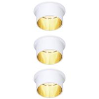 Paulmann 93381 Gil LED-inbouwlamp LED LED vast ingebouwd 19.5 W Wit (mat), Goud - thumbnail