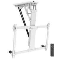 My Wall HL 41 MWL TV-plafondbeugel Plafondhouder, Gemotoriseerd, In hoogte verstelbaar, Zwenkbaar Wit - thumbnail