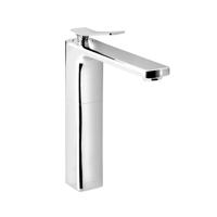 Wastafelmengkraan Sapho Jumper 1-hendel Recht Hoog 29 cm Chroom - thumbnail