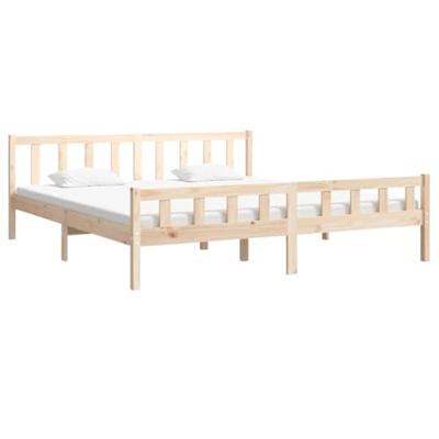 Bedframe massief hout 160x200 cm - thumbnail