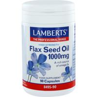 Lamberts Lijnzaadolie 1000mg Vegacapsules - thumbnail
