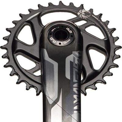TRUVATIV crankstel "descendant troy lee design eagle" crankset truv.desc.troy lee des.eagle 170mm bl.