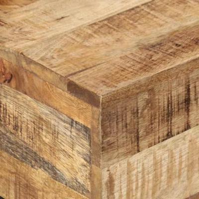 Salontafel 68x68x41 cm ruw mangohout Salontafel 68x68x41 cm ruw mangohout