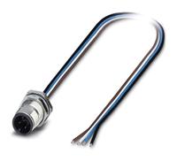 Phoenix Contact 1551875 Sensor/actuator inbouwconnector M12 Aantal polen (sensoren): 4 Stekker, inbouw 0.50 m 1 stuk(s) - thumbnail