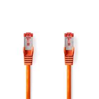 CAT6 Netwerkkabel | RJ45 Male | RJ45 Male | S/FTP | 2.00 m | Rond | LSZH | Oranje - thumbnail