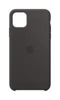 Apple silicone case iPhone 11 Pro Max black - thumbnail