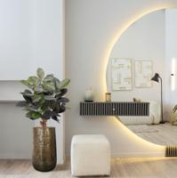 Elastica Robusta kunstplant 95cm groen - thumbnail