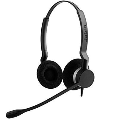 Jabra 2309-825-109 hoofdtelefoon/headset Bedraad Hoofdband Kantoor/callcenter Bluetooth Zwart