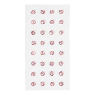 Creativ Company Strasstenen, d 8 mm, lichtrood, 32 stuk/ 1 doos