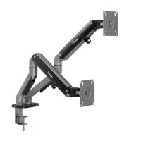 Ranqer Monitor Arm Pro Dual space gray - thumbnail