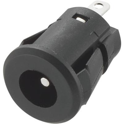 Conrad Components Laagspannings-connector Bus, inbouw verticaal 5.8 mm 2.1 mm 1 stuk(s)