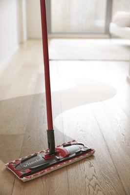 Wringbare mop met emmer met twee compartimenten Vileda Ultramax Microvezel Wringbare mop met emmer met twee compartimenten Vileda Ultramax Microvezel