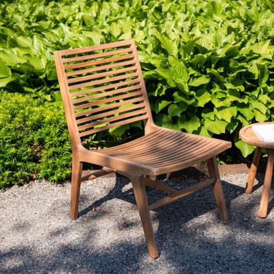 Nohr Outdoor Loungestoel 'Hervey' Teakhout