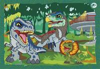 CLEMENTONI 4-in-1 Jurassic World-puzzel - thumbnail