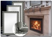 Franse Baroque spiegel Mauro Antiekzilver - thumbnail